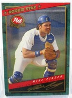1994 MLB Post Mike Piazza Baseball Card