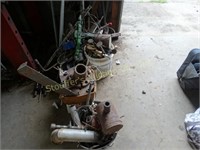 2 Locations of Scrap Metal,Desk Chairs, Parts