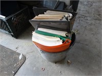 Galvanized Tub With Case, Oliver, Int. Harvester