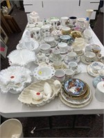 Misc China Teacups. 19 Teacups And Saucers And 16