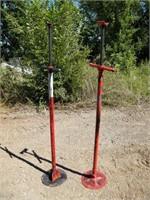 (2) Tall Screw Stands