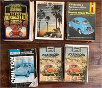 6 VW BUG REPAIR MANUALS/ BOOKS