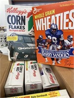 Box Of Collectors Cereal Boxes: Wheaties, Corn Fla