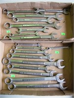 (2) Boxes w/ 18 Craftsman Wrenches