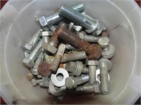 3 1/2" x 5/8"d Bolts & Washers, etc. & misc.