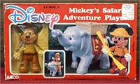 Vintage Mickey Mouse safari play set