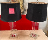 43 - NEW WMC PAIR OF TABLE LAMPS W/ SHADES (M96)
