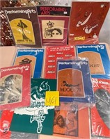 105 - LOT OF VINTAGE "PERFORMING ARTS" BOOKS (M61)
