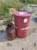 Oil Barrel, Milk Can and 4 Way Wrench