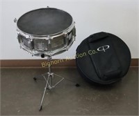GP Snare Drum w/ Stand, Mute Pad