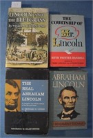 4 BOOKS ON ABRAHAM LINCOLN