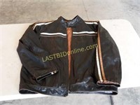 Men's Leather Jacket, size 2XL