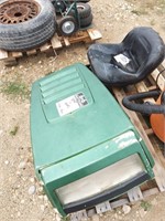 Lawn Mower Hood and Seat