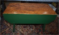 NEAT PINE PAINTED BENCH