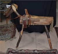 FUNKY CHILD'S WOODEN HORSE