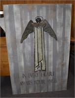 NEAT ASSEMBLAGE ANGEL PLAQUE