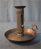 QUALITY PEWTER CHAMBERSTICK