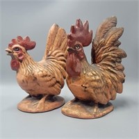 Ceramic Chicken Figurines