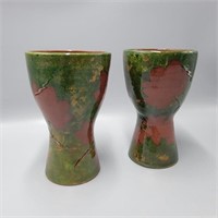 Signed Elk River Pottery Pair