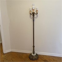 Vintage Metal Floor Lamp 5 Feet
