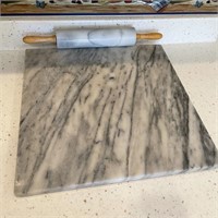 Marble Pastry Board & Rolling Pin
