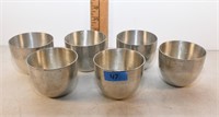 set of pewter cups