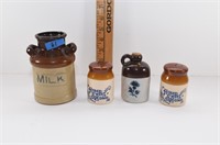 vintage ceramic jars