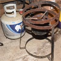 fish cooker with propane tank