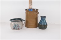 vintage pottery vases