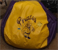 ECU Pirates bean bag (note condition)