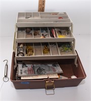 vintage plastic tackle box