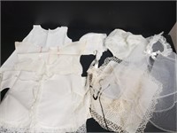 VTG First Communion Baby Clothes Dresses Lace Veil