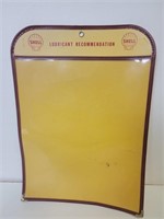 Vtg SHELL Station Ticket Page Protector
