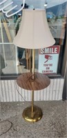 MCM Floor Lamp w/ Table 4'5"