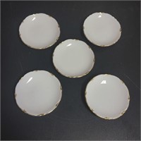 (5) MZ Austria Habsburg-China Porcelain Butter Pat
