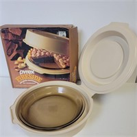 Pyrex Fireside Pie Plate And Keepr By Corning