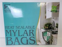 NIP 50 PC Mylar Bags for Long Term Food Storage
