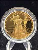1986 Gold Eagle Proof 1 oz 999 Gold in box