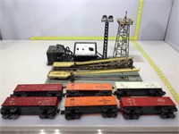 Lionel O Gauge Train Cars, Transformer and More.