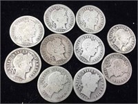 10-Silver dimes