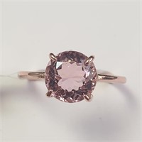 Certfied14K  Pink Tourmaline(2.6ct) Ring