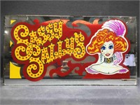 Vintage Vegas Sassy Sally’s Casino Slot Glass.