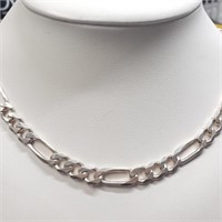 $600 Silver 45.5G 24" Necklace