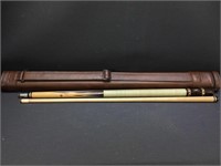 Quality 2pc. Pool Cue 18.5 oz. in Giuseppe Sling