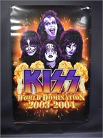 KISS World Domination Poster 2003. Rolled 24x36