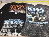KISS Rock Band T-Shirts size L