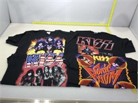 KISS Rock Band T-Shirts size L (42-44)