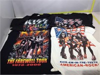 KISS Rock Band T-Shirts size XL 46-48
