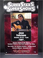 Jose Feliciano Autographed Lobby Poster From The