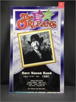 Dave Mason Band Autographed Lobby Poster From The